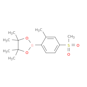 4-Methanesulfonyl-2-methylphenylboronic acid pinacol ester