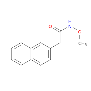 2-Naphthaleneacetamide, N-methoxy-