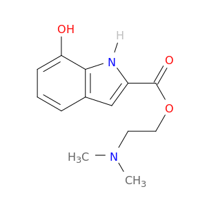 1H-Indole-2-carboxylic acid, 7-hydroxy-, 2-(dimethylamino)ethyl ester