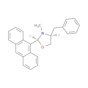 Oxazolidine, 2-(9-anthracenyl)-3-methyl-4-(phenylmethyl)-, (2S,4S)-