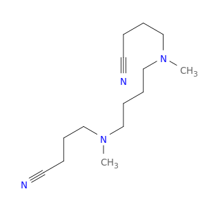 Butanenitrile, 4,4'-[1,4-butanediylbis(methylimino)]bis-