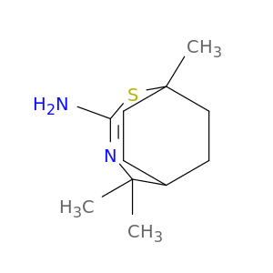 2-Thia-4-azabicyclo[4.2.2]dec-3-en-3-amine,1,5,5-trimethyl-