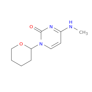 4-(methylamino)-1-(tetrahydro-2h-pyran-2-yl)pyrimidin-2(1h)-one