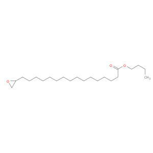 Oxiranehexadecanoic acid, butyl ester