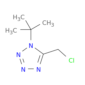 1-tert-butyl-5-(chloromethyl)-1H-1,2,3,4-tetrazole