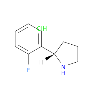 (2S)-2-(2-氟苯基)-吡咯烷盐酸盐