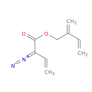 3-Butenoic acid, 2-diazo-, 2-methylene-3-butenyl ester