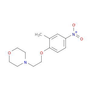 4-[2-(2-Methyl-4-nitrophenoxy)ethyl]morpholine