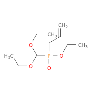 Phosphinic acid, (diethoxymethyl)-2-propenyl-, ethyl ester