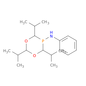 1,3,5-Dioxaphosphorinan-5-amine, 2,4,6-tris(1-methylethyl)-N-phenyl-