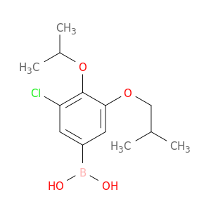 3-Chloro-4-isopropoxy-5-isobutoxyphenylboronic acid