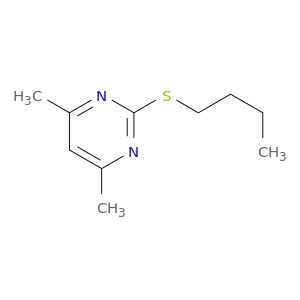 2-(butylsulfanyl)-4,6-dimethylpyrimidine