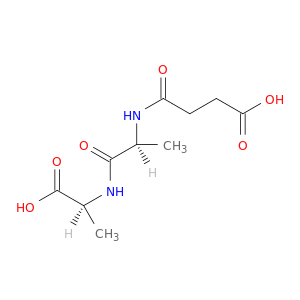 L-Alanine, N-[N-(3-carboxy-1-oxopropyl)-L-alanyl]-