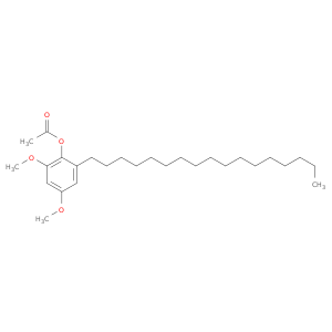 Phenol, 2-heptadecyl-4,6-dimethoxy-, acetate