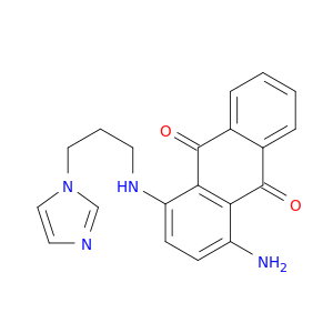 9,10-Anthracenedione, 1-amino-4-[[3-(1H-imidazol-1-yl)propyl]amino]-