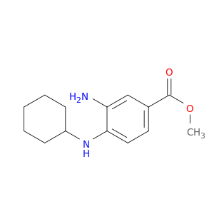Methyl 3-amino-4-(cyclohexylamino)benzoate
