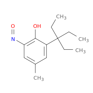 Phenol, 2-(1,1-diethylpropyl)-4-methyl-6-nitroso-
