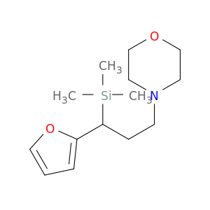 Morpholine, 4-[3-(2-furanyl)-3-(trimethylsilyl)propyl]-