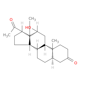 (5R,8R,9S,10S,12S,13R,14S,17S)-17-acetyl-12-hydroxy-10,13-dimethyl-1,2,4,5,6,7,8,9,11,12,14,15,16,17-tetradecahydrocyclopenta[a]phenanthren-3-one