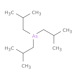 Arsine, tris(2-methylpropyl)-