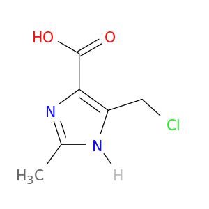 1H-Imidazole-4-carboxylicacid, 5-(chloromethyl)-2-methyl-