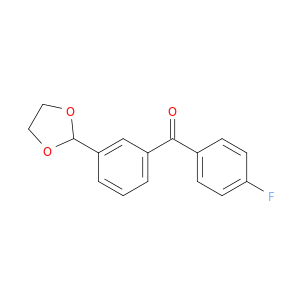 甲烷酮,[3-(1,3-二氧化醇-2-基)苯基](4-氟苯基)-