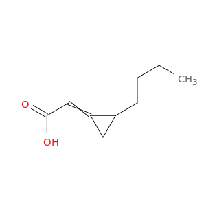 Acetic acid, (butylcyclopropylidene)-