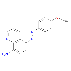 8-Quinolinamine, 5-[(4-methoxyphenyl)azo]-