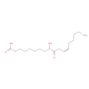 12-Octadecenoic acid, 9-hydroxy-10-oxo-, (12Z)-
