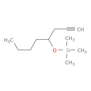 Silane, trimethyl[[1-(2-propynyl)pentyl]oxy]-