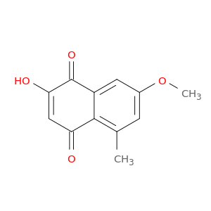 1,4-Naphthalenedione, 2-hydroxy-7-methoxy-5-methyl-