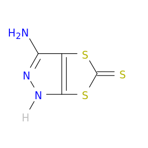 1H-[1,3]Dithiolo[4,5-c]pyrazole-5-thione, 3-amino-
