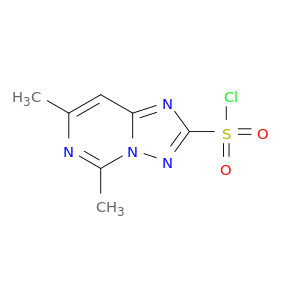 [1,2,4]Triazolo[1,5-c]pyrimidine-2-sulfonyl chloride, 5,7-dimethyl-