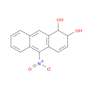 3,4-DIHYDROXY-9-NITRO-3,4-DIHYDROANTHRACENE
