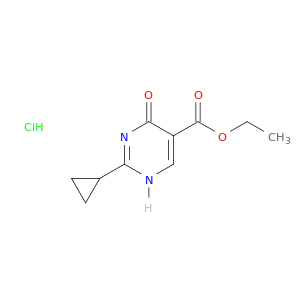 Ethyl 2-Cyclopropyl-4-oxo-1,4-dihydropyrimidine-5-carboxylate Hydrochloride