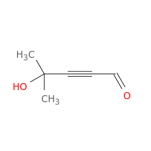 2-Pentynal, 4-hydroxy-4-methyl-