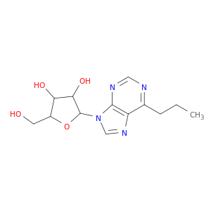 2-(hydroxymethyl)-5-(6-propylpurin-9-yl)oxolane-3,4-diol