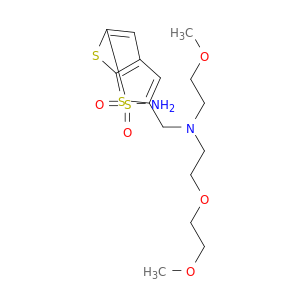 Thieno[2,3-b]thiophene-2-sulfonamide,5-[[[2-(2-methoxyethoxy)ethyl](2-methoxyethyl)amino]methyl]-