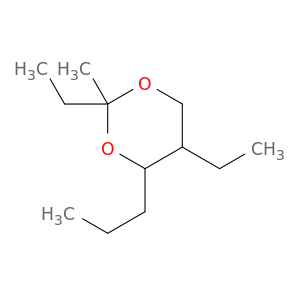 1,3-Dioxane,2,5-diethyl-2-methyl-4-propyl-