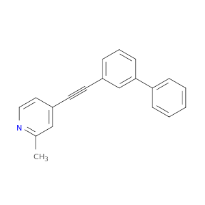 Pyridine, 4-(2-[1,1'-biphenyl]-3-ylethynyl)-2-methyl-