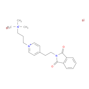 4-[2-(1,3-dioxo-1,3-dihydro-2h-isoindol-2-yl)ethyl]-1-[3-(trimethylammonio)propyl]pyridinium dibromide