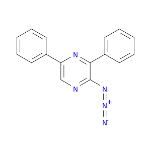 Pyrazine, 2-azido-3,5-diphenyl-