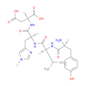 L-Aspartic acid, L-tyrosyl-L-valyl-L-histidyl-