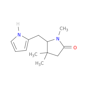2-Pyrrolidinone, 1,4,4-trimethyl-5-(1H-pyrrol-2-ylmethyl)-