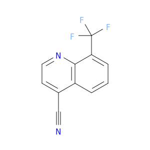 4-喹啉羰基腈,8-(三氟甲基)-