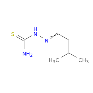Hydrazinecarbothioamide,2-(3-methylbutylidene)-