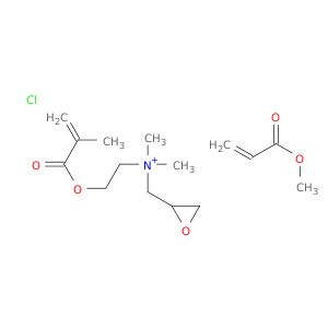 2-氧丙乙酰胺,N,N-二甲基-N-[2-[(2-甲基-1-氧代-2-丙烯-1-基)氧基]乙基]-,氯化物(1：1),具有甲基的聚合物2-妥善