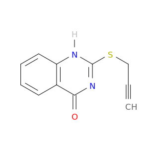 4(1H)-Quinazolinone, 2-(2-propynylthio)-