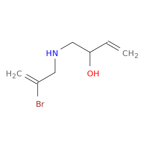 1-[(2-bromoprop-2-en-1-yl)amino]but-3-en-2-ol