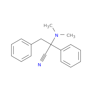 2-(dimethylamino)-2,3-diphenylpropanenitrile